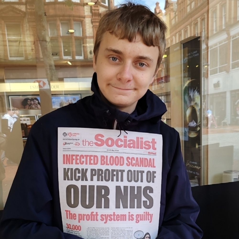 Adam Gillman Socialist party CWI