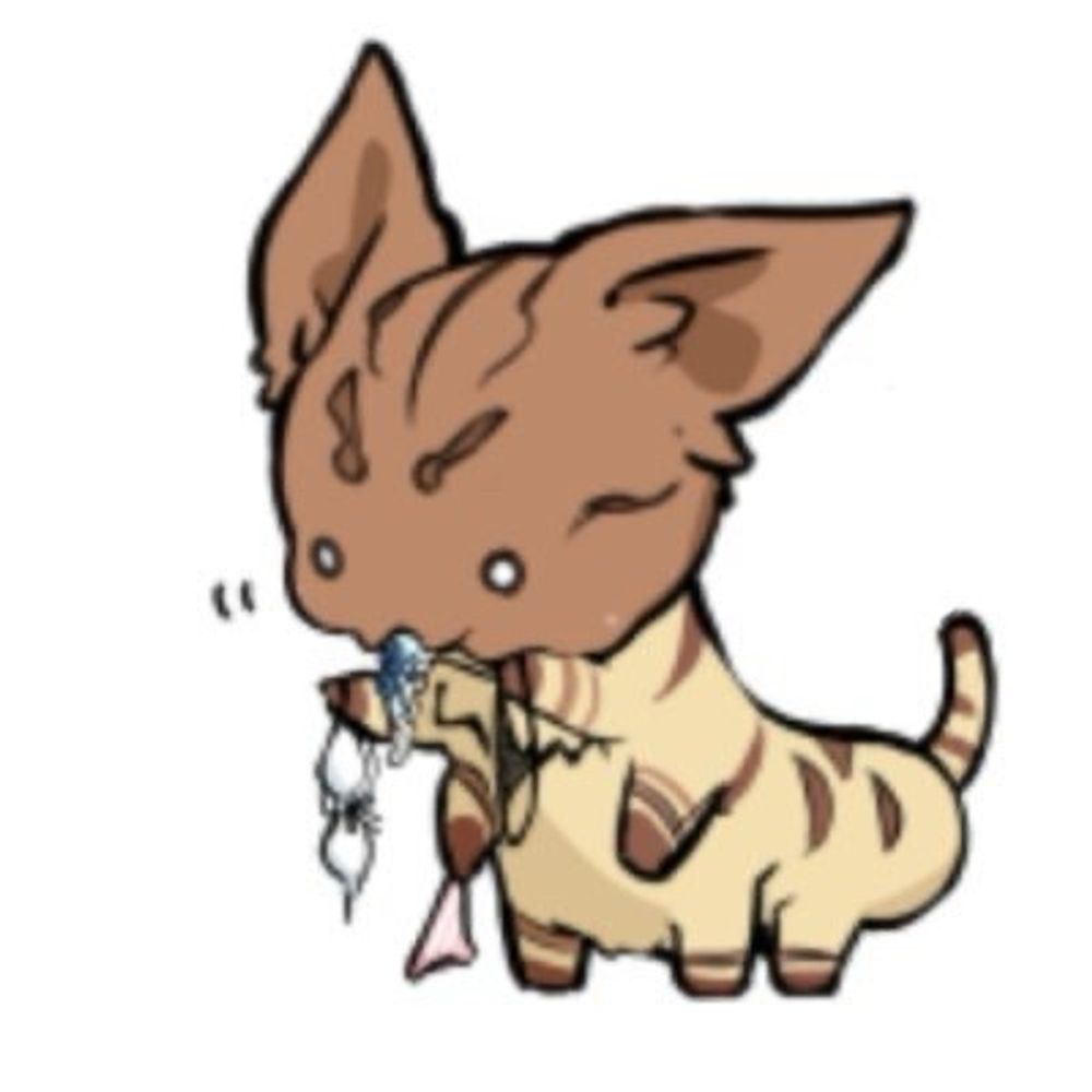 猫の幼虫