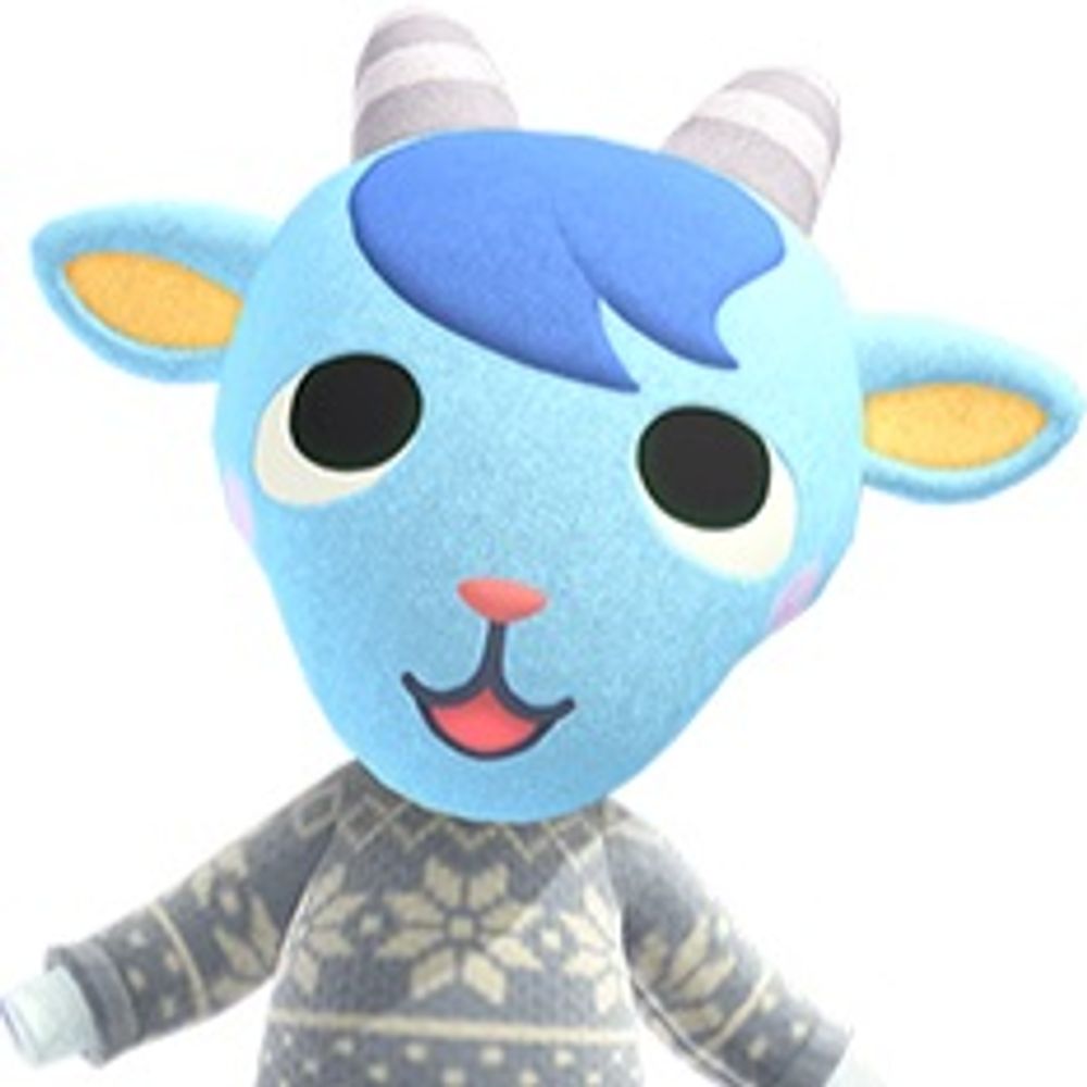 Lazy Blue Goat