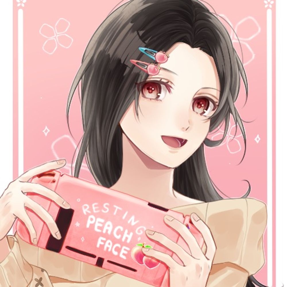 Resting Peach Face