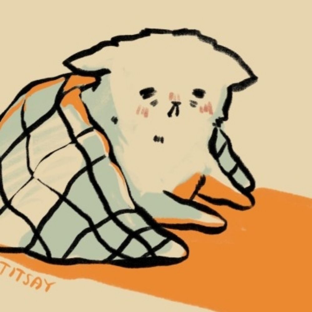 Hiding under a blanket for 4 years