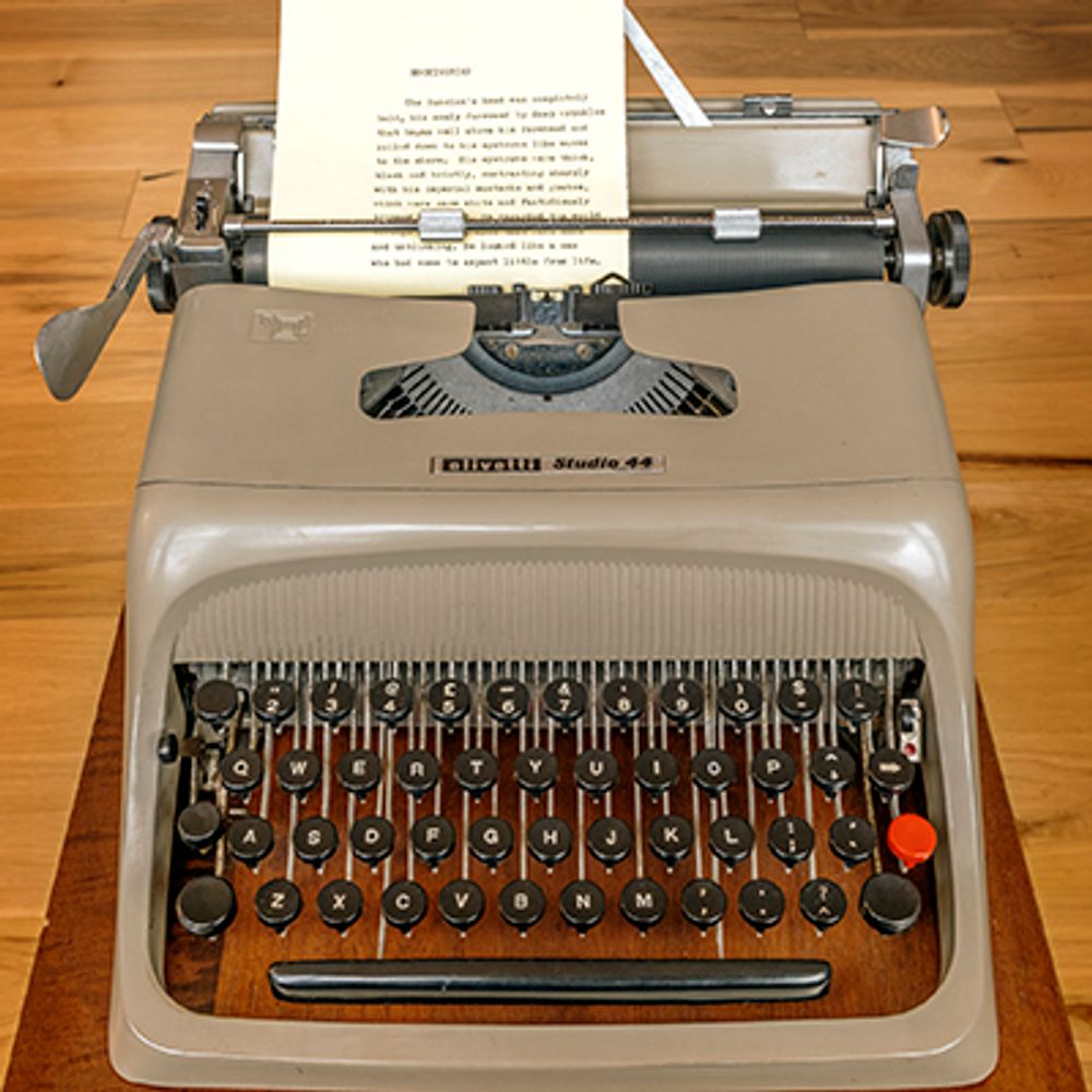 Raymond Chandler's Typewriter