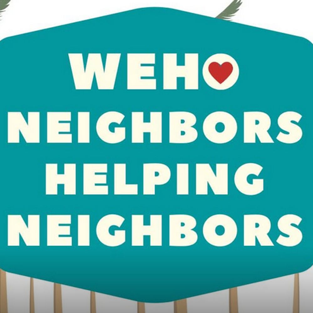 Weho Neighbors Helping Neighbors 
