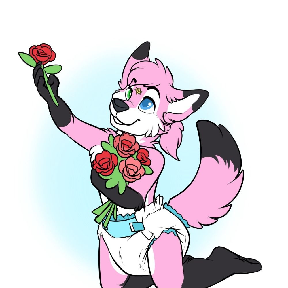 Zephyr Rose, the lil pink fox