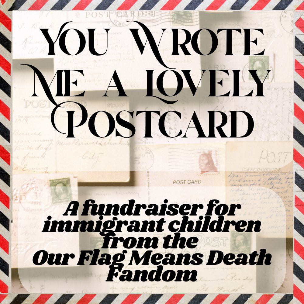 You wrote me a lovely postcard!