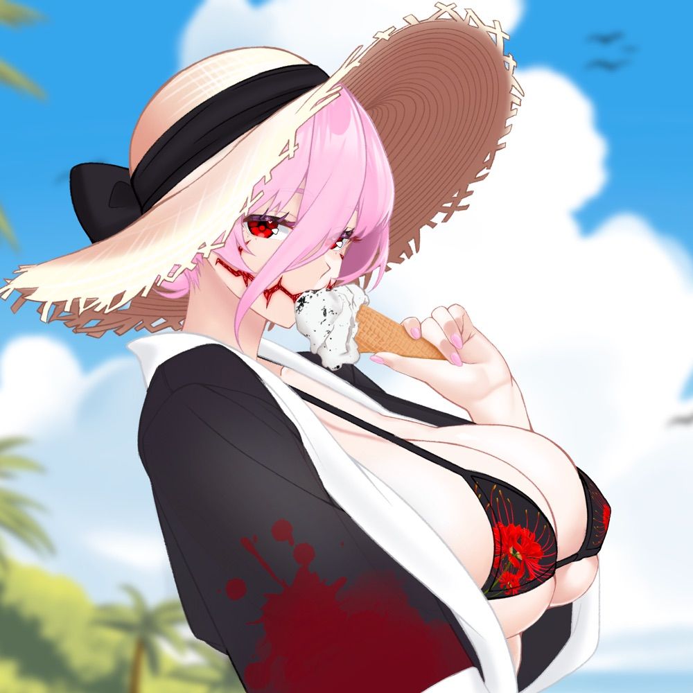Yuriko_Onna /// Yokai Vtuber/// Beach Titty Arc 👻 🏳️‍⚧️