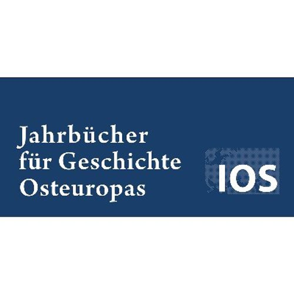 Jahrbücher für Geschichte Osteuropas