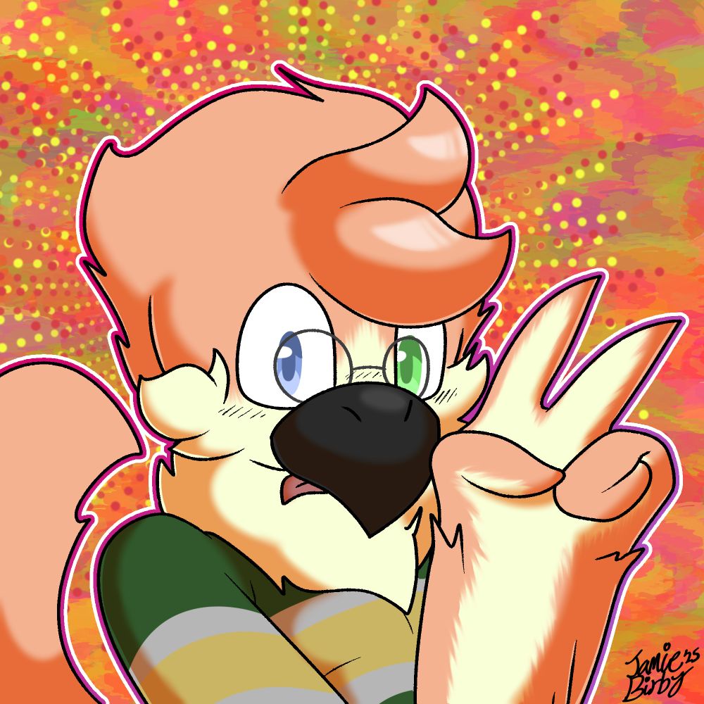 Jamie the Fluffy Bird 🐤🧡
