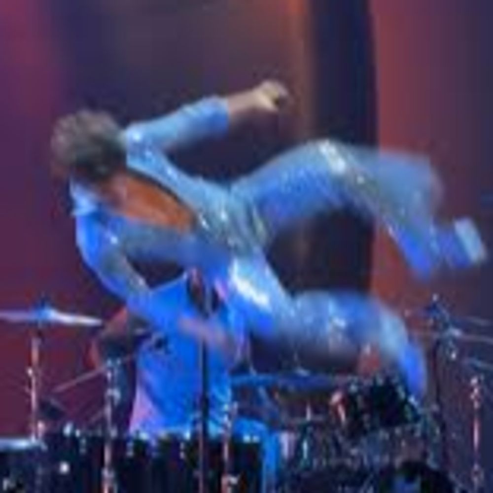 images of people mid backflip