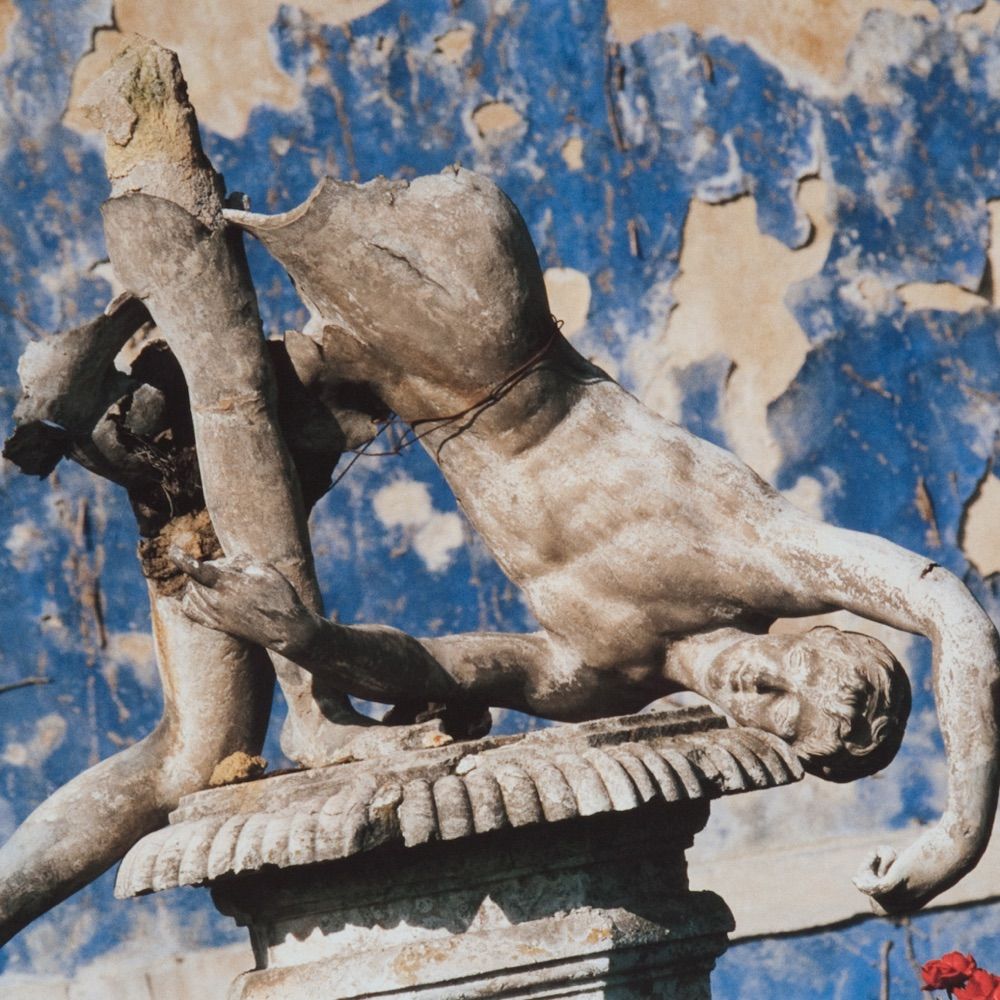 stucco angel