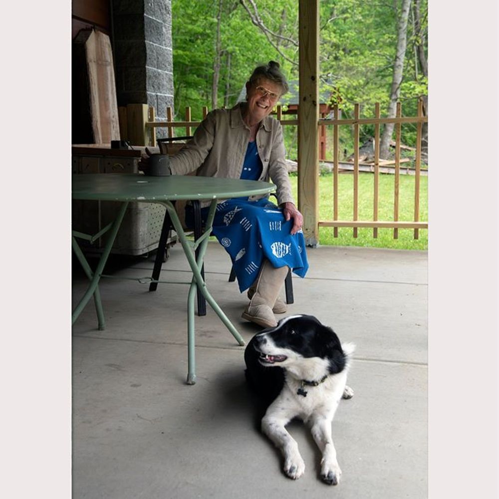 Ginger and staff