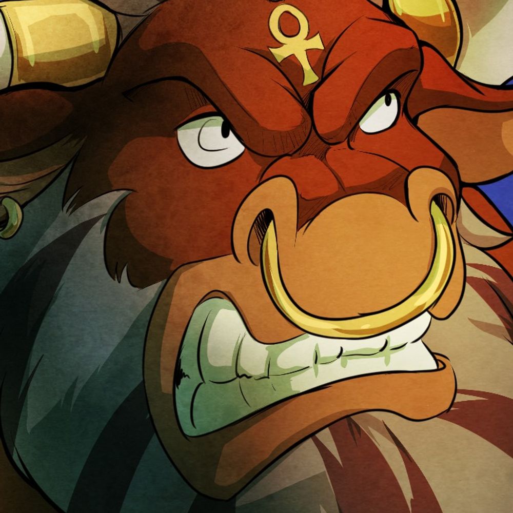 Meanbeard The Mystic Minotaur
