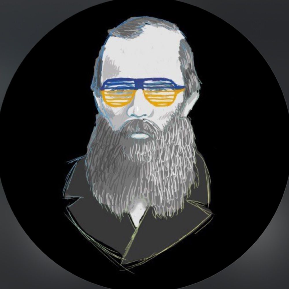 Dostoevsky or doesn’t she? 🧐