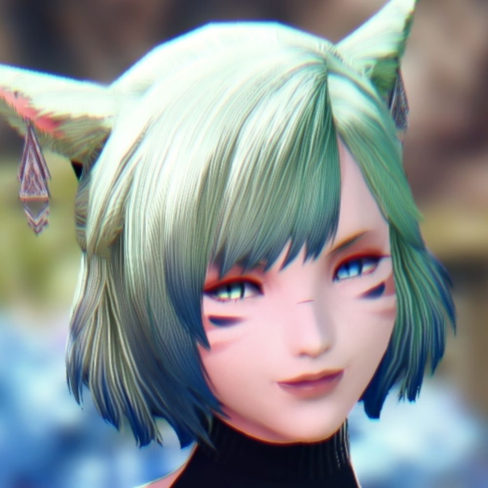 Luna the Green Cat