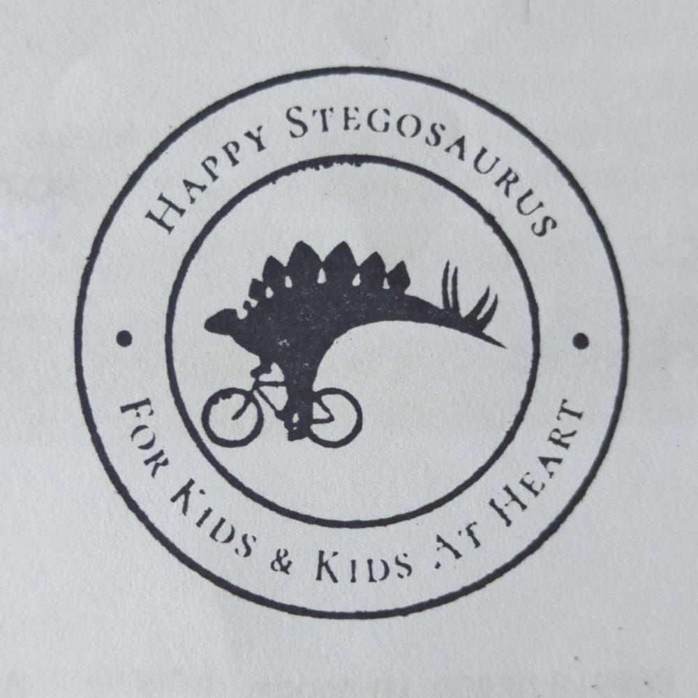 Happy Stegosaurus