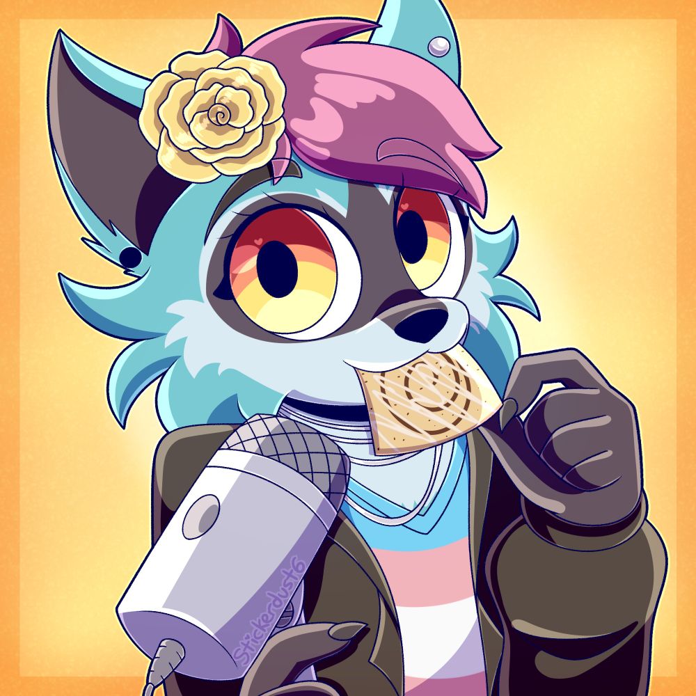 Rose Raccoon Vtuber