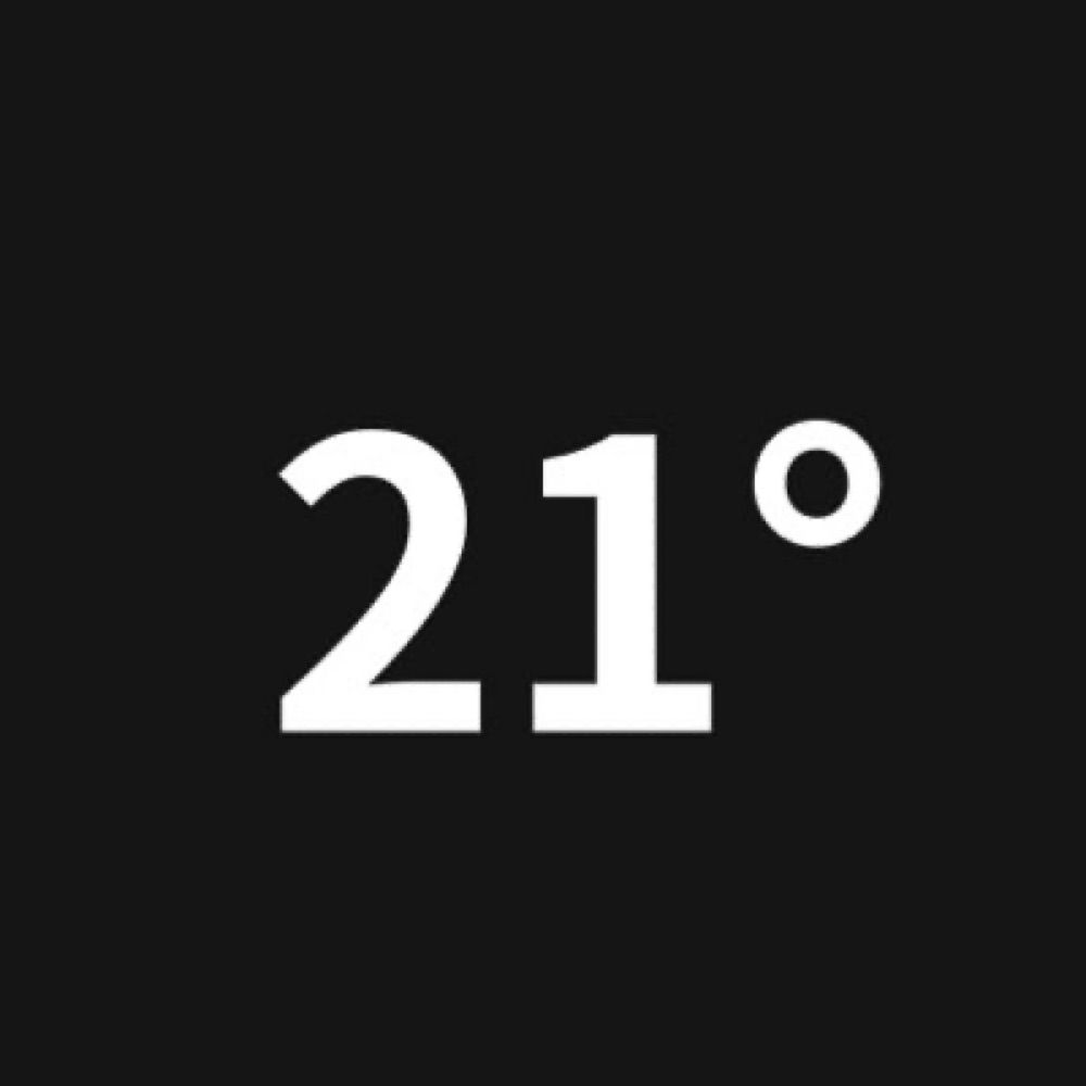 21 °