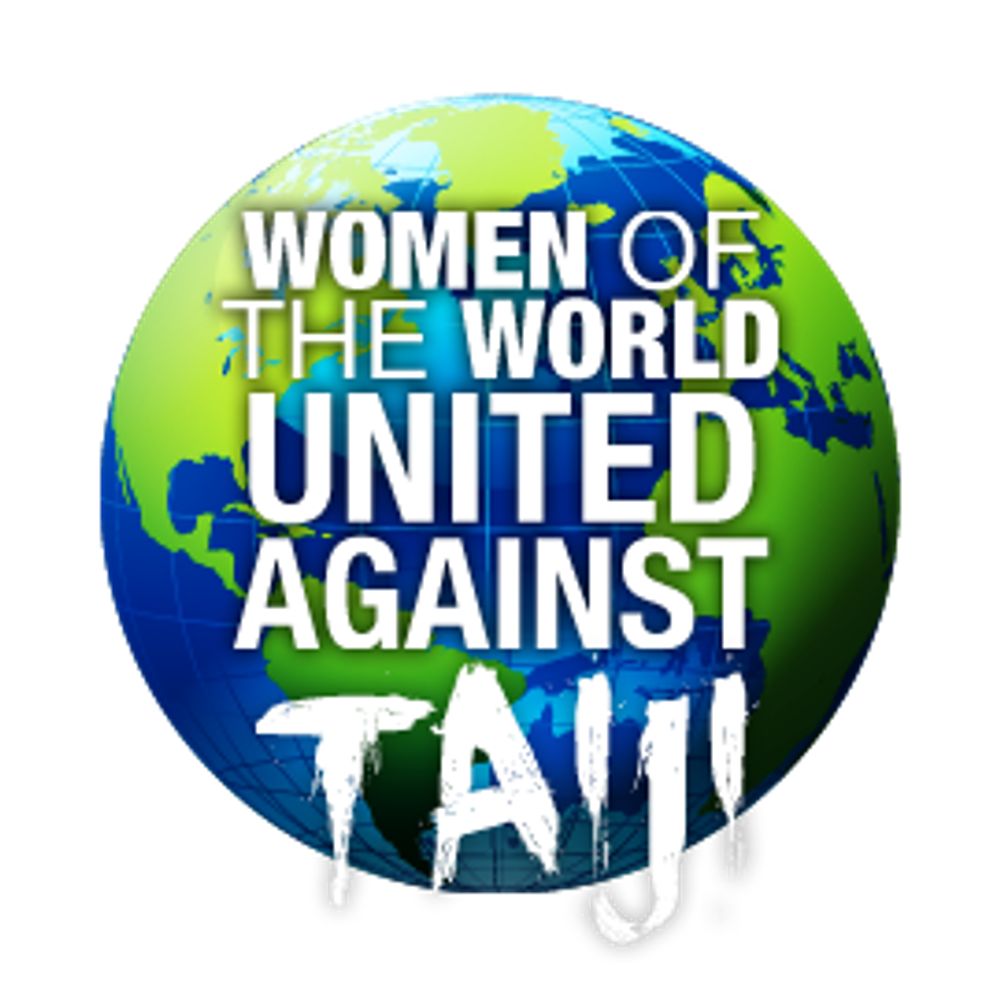 Women of the world united against Taiji