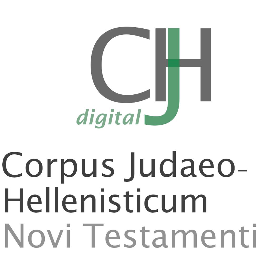 Corpus Judaeo-Hellenisticum Novi Testamenti digital