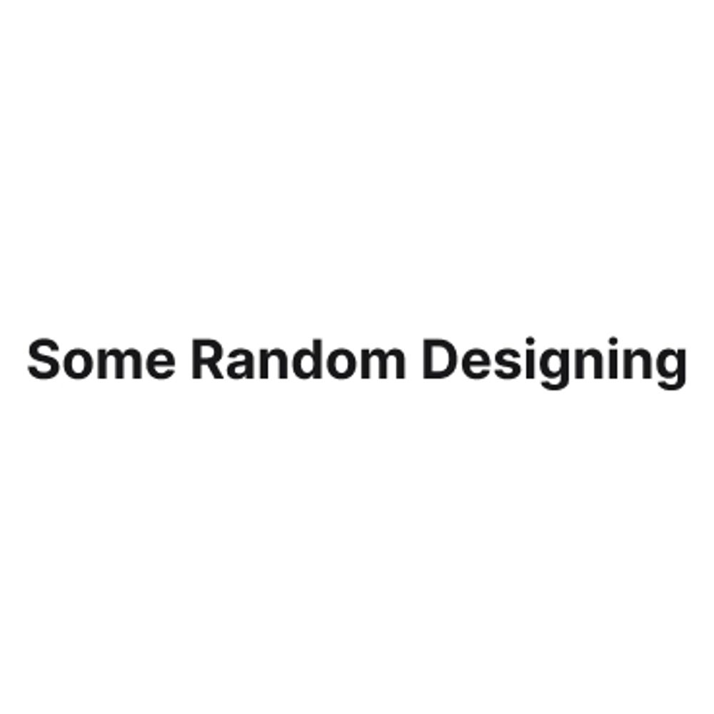 Some Random Designing