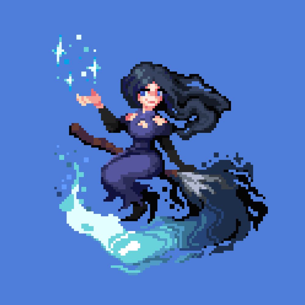 Water Witch 👾 Pixel Art Studio