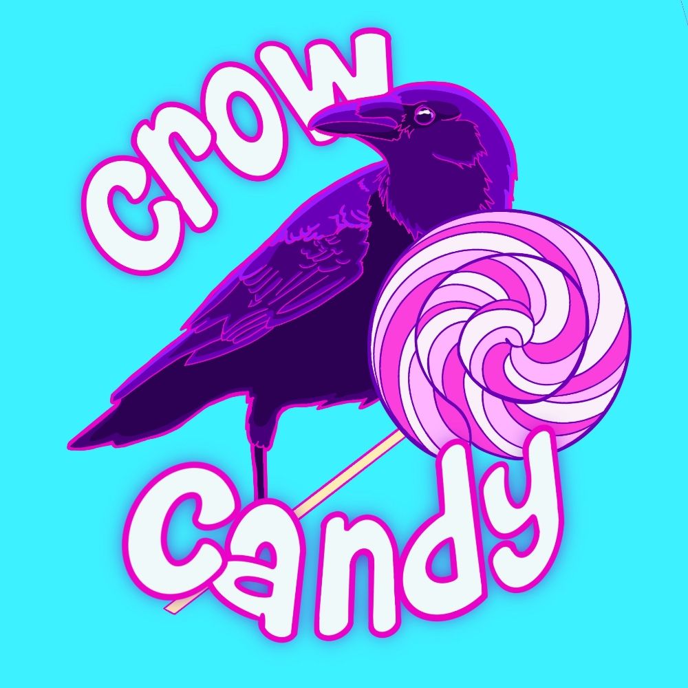 Crow Candy- art by Mel Wilde