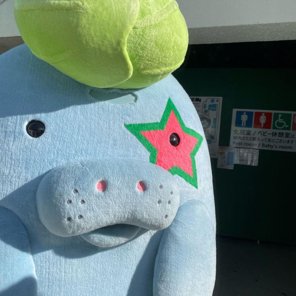 マナやんどっかの施設のキャラクター