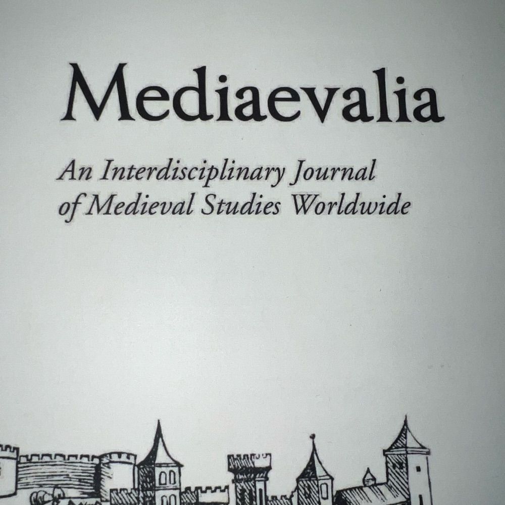 Mediaevalia Journal - CEMERS Binghamton
