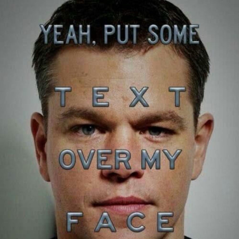 Kinda Matt Damon