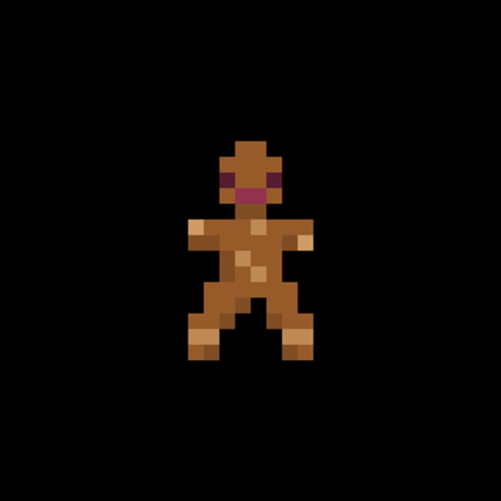 blue 🪩 pixel art