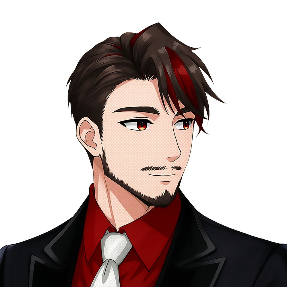 Mr. Grinn the Charismatic Teacher Vtuber's Avatar
