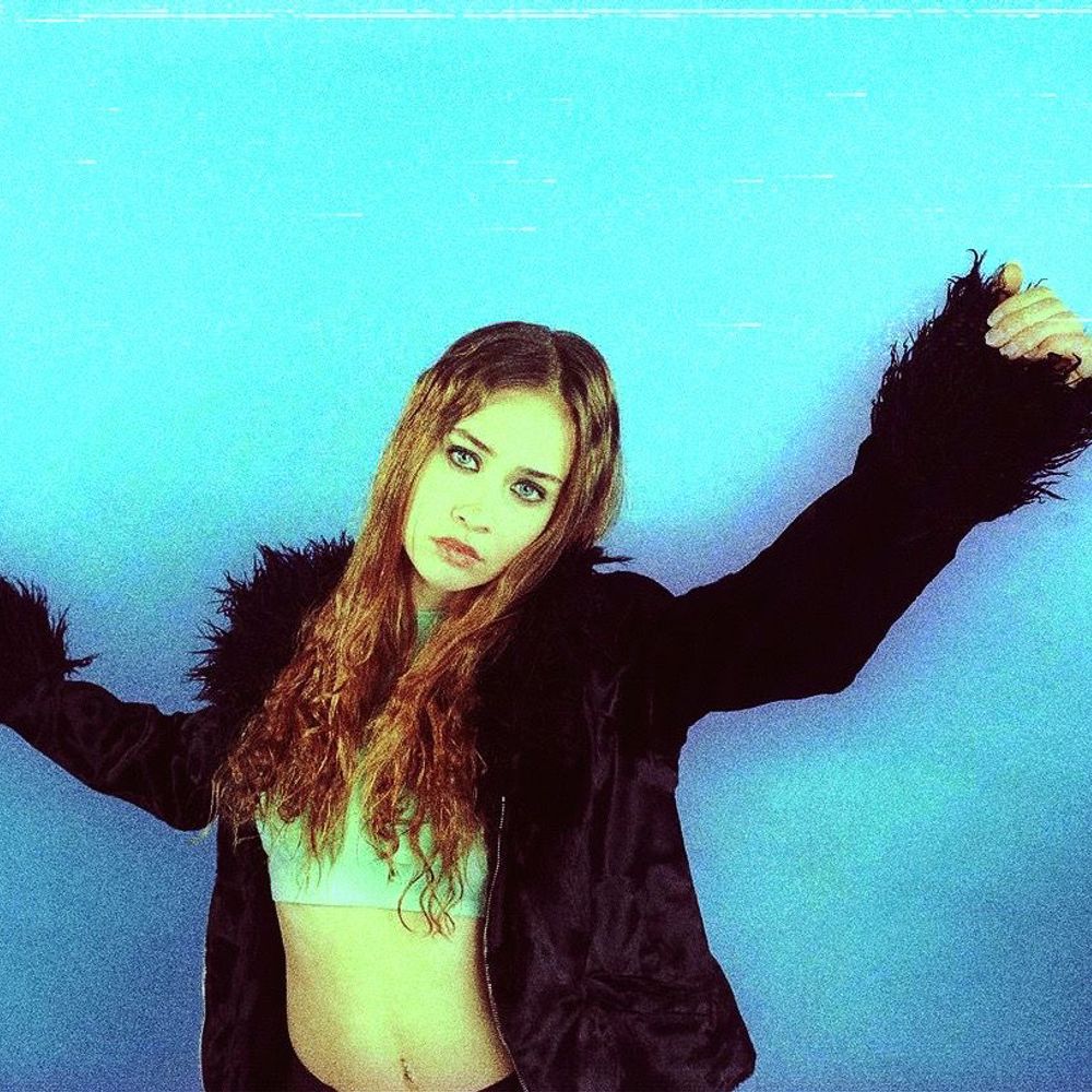 sullen girl