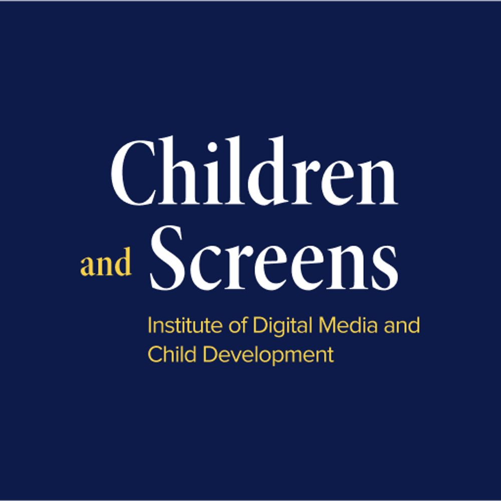 Children and Screens