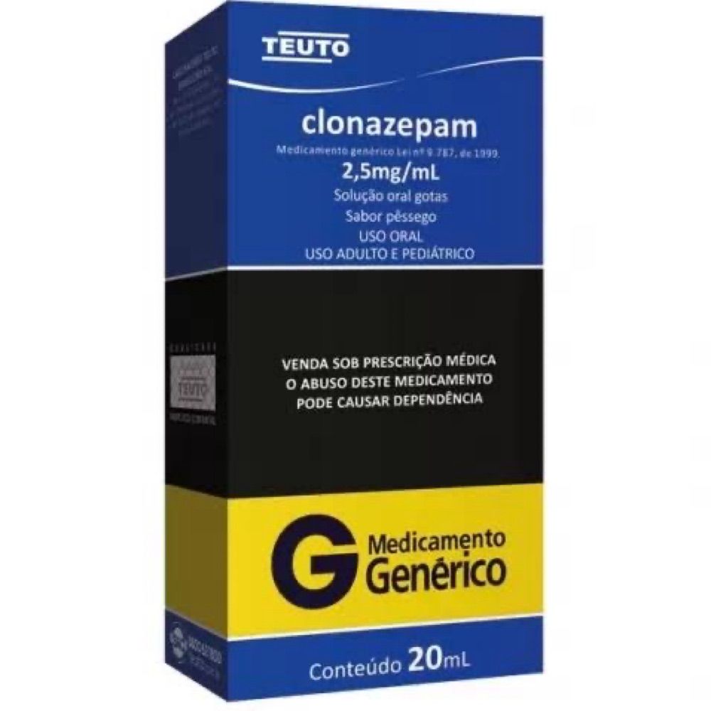 Clonazepam Sabor Pêssego 🍑 