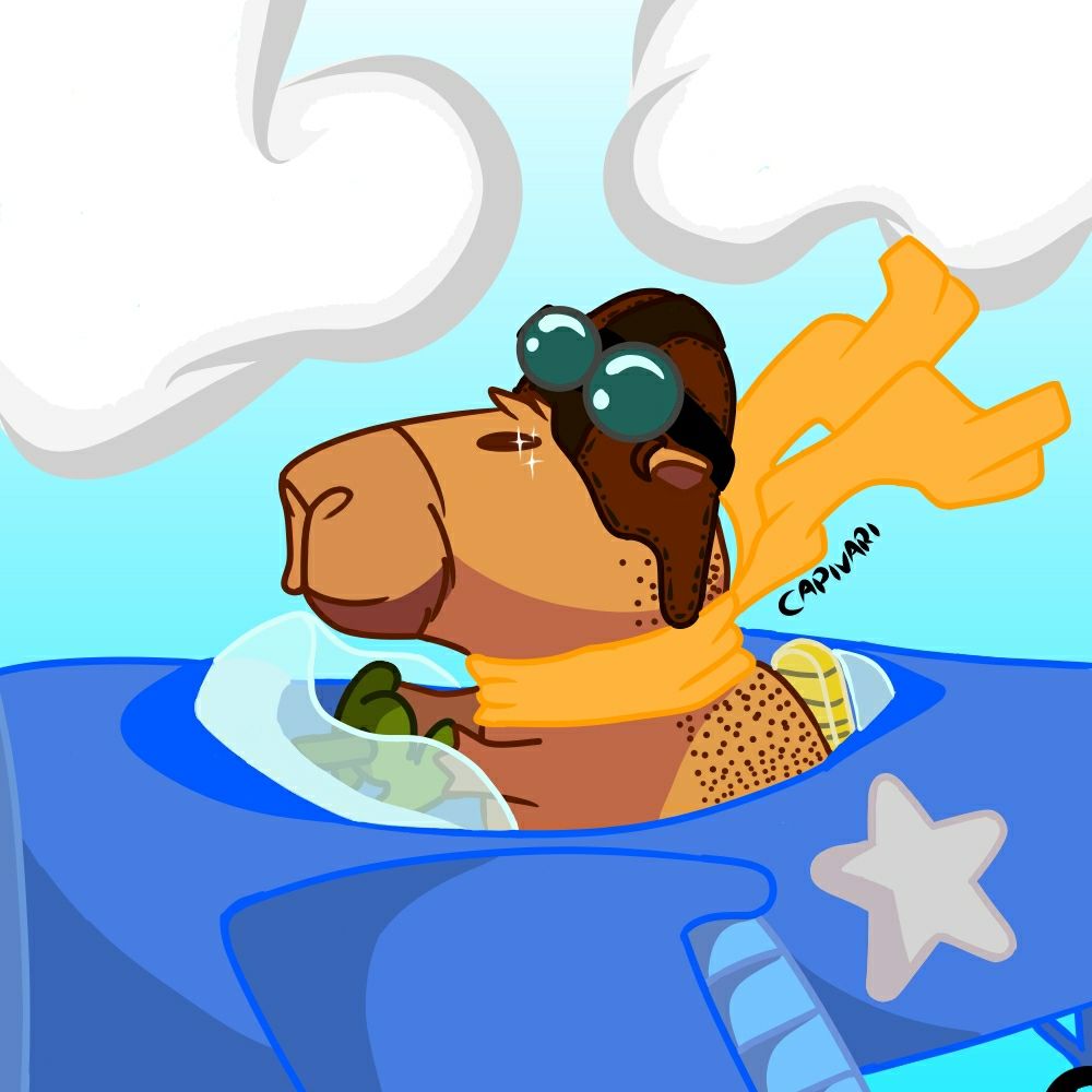 Capivara Voadora ◤✠◢