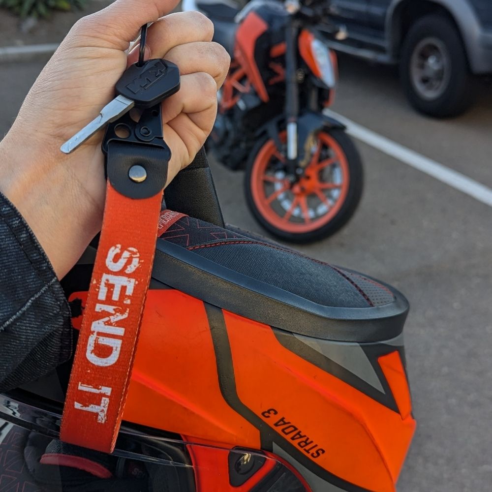 Orange Biker