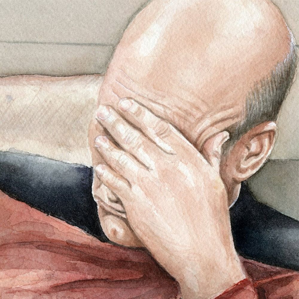 Cyrus Facepalm