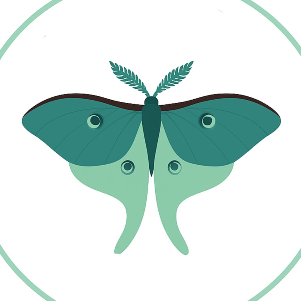 luna moth circle