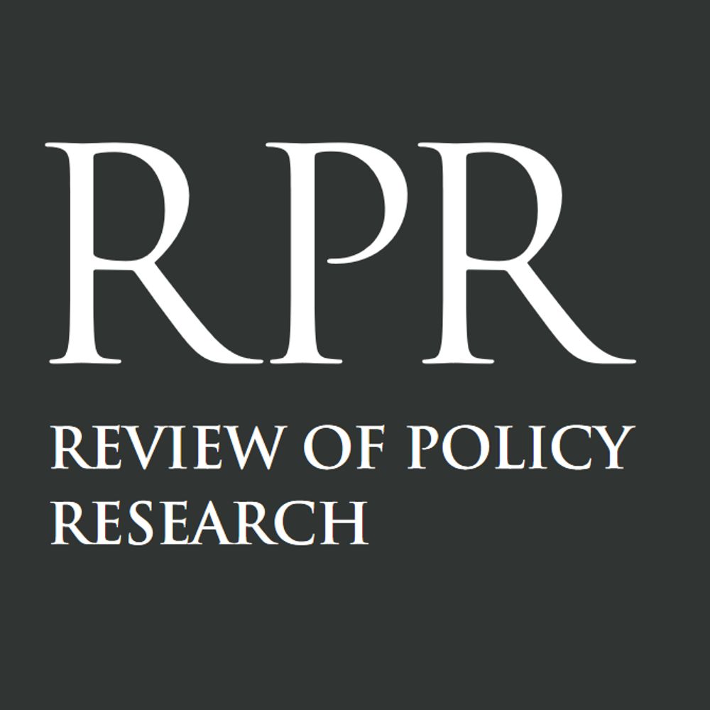 Review of Policy Research
