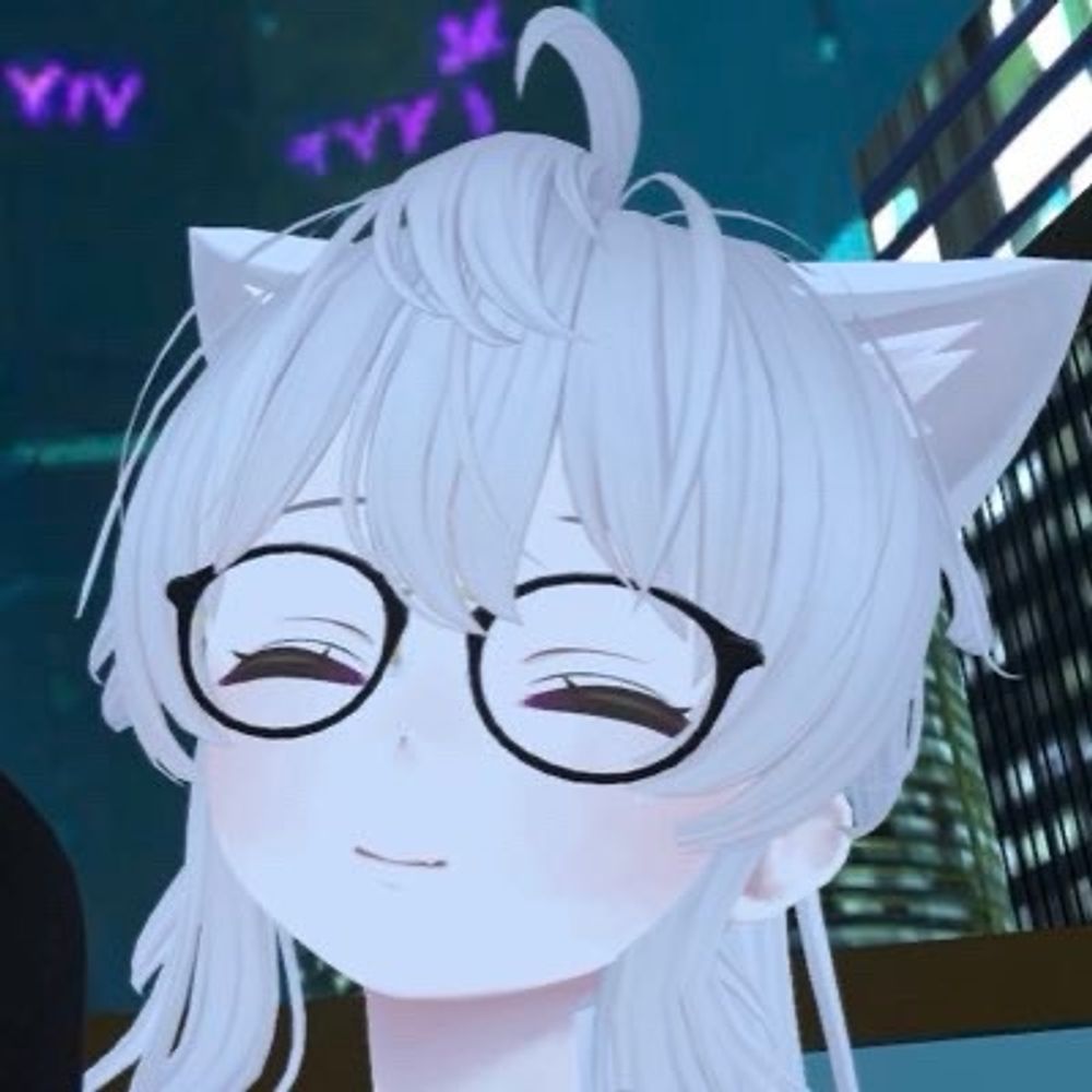 基本Xに居る黒猫（KURONEKO）　推しにピアノを教わるメタバース一般人