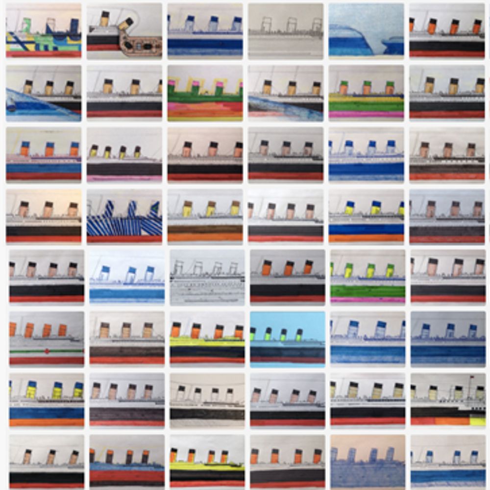 Every Day I Draw the Titanic