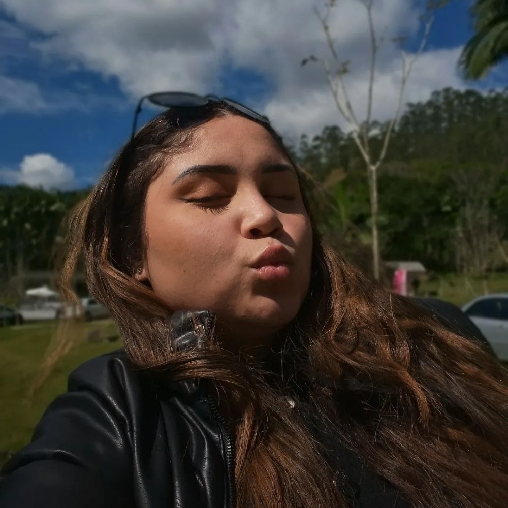 Uma garota indefesa sem o seu X