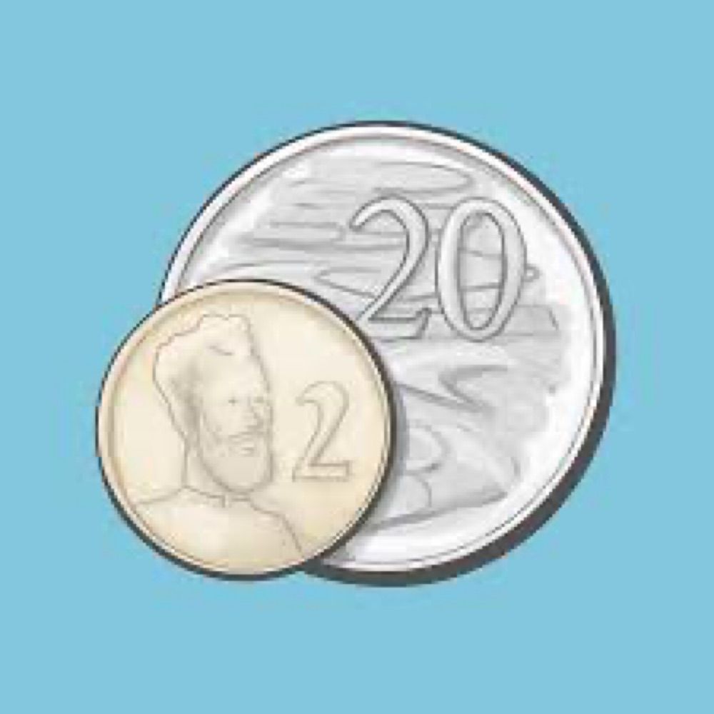 two dollars twenty