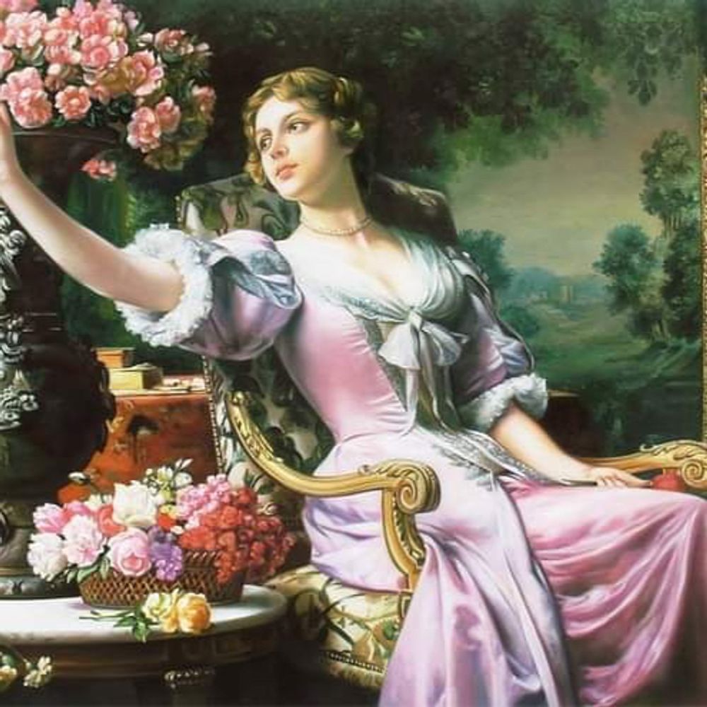 Oil painting 🖼️ on canvas
