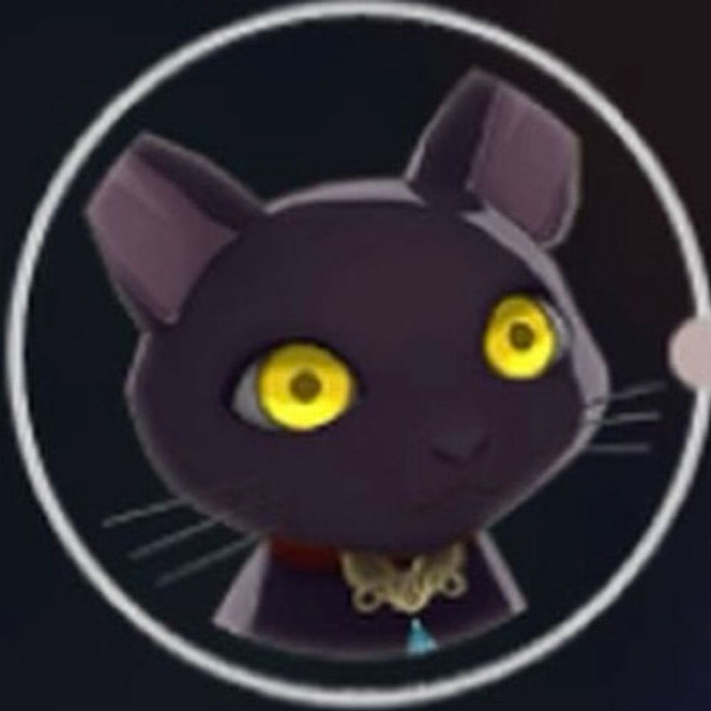 記憶の庭の黒猫🐾