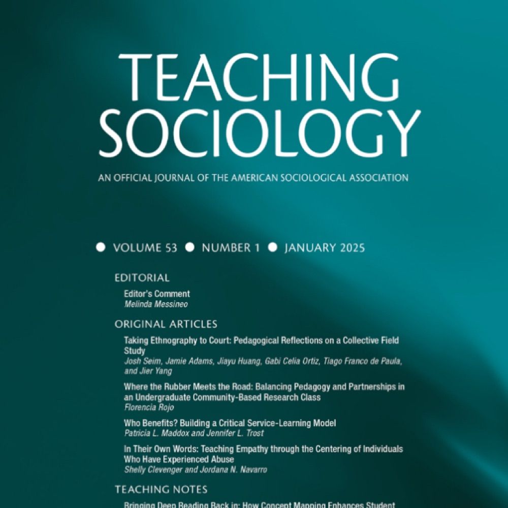 Teaching Sociology
