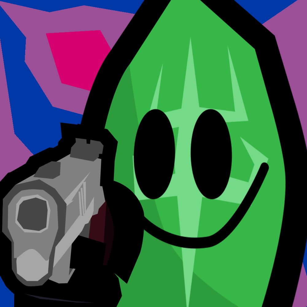Leafy With A Gun