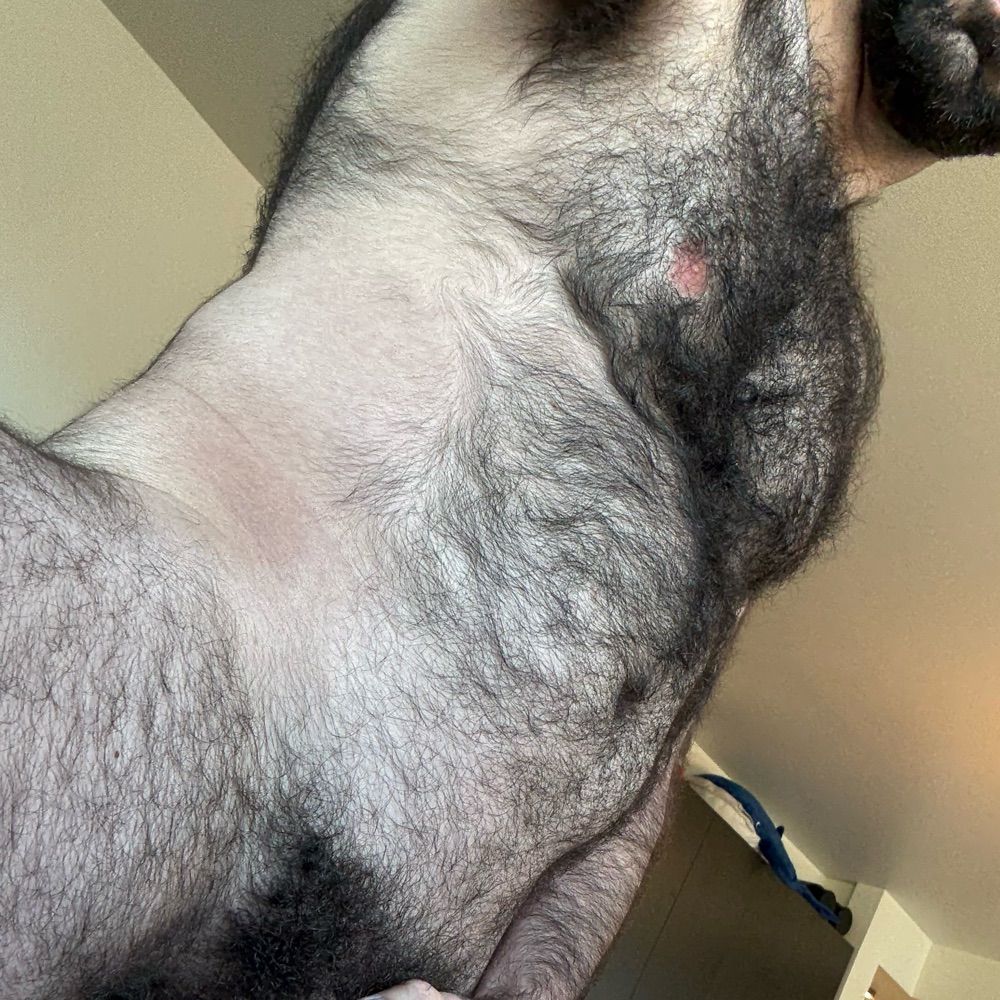 One hairy ass bottom