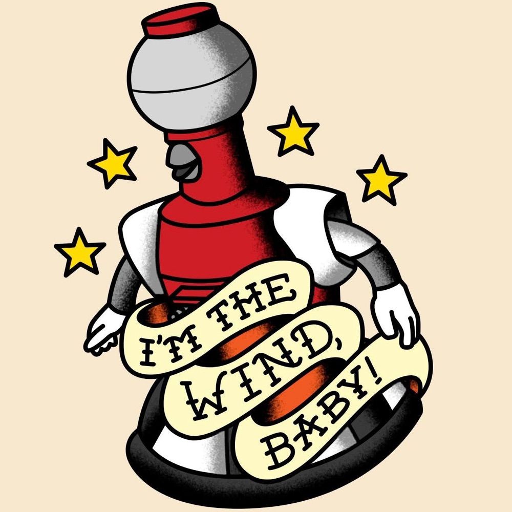 I’m the wind, baby!
