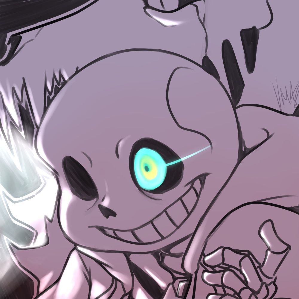 the comic ( * sans. )